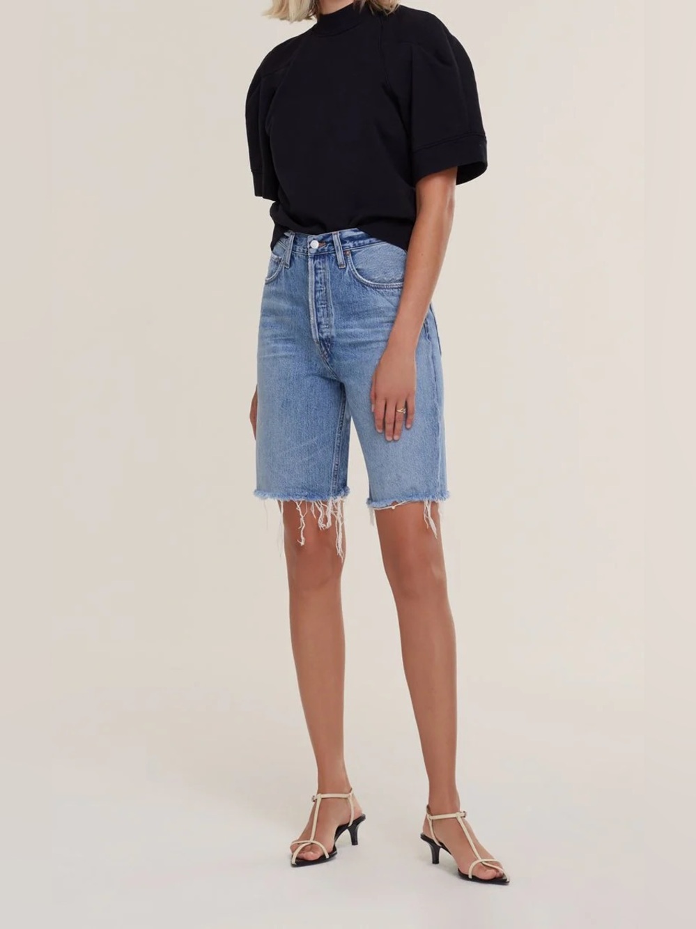 NWT AGOLDE 90's pinch waist short in Marquee, 28